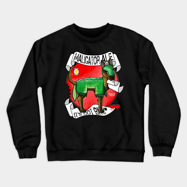 Maligator Ale! Crewneck Sweatshirt by ArtsofAll